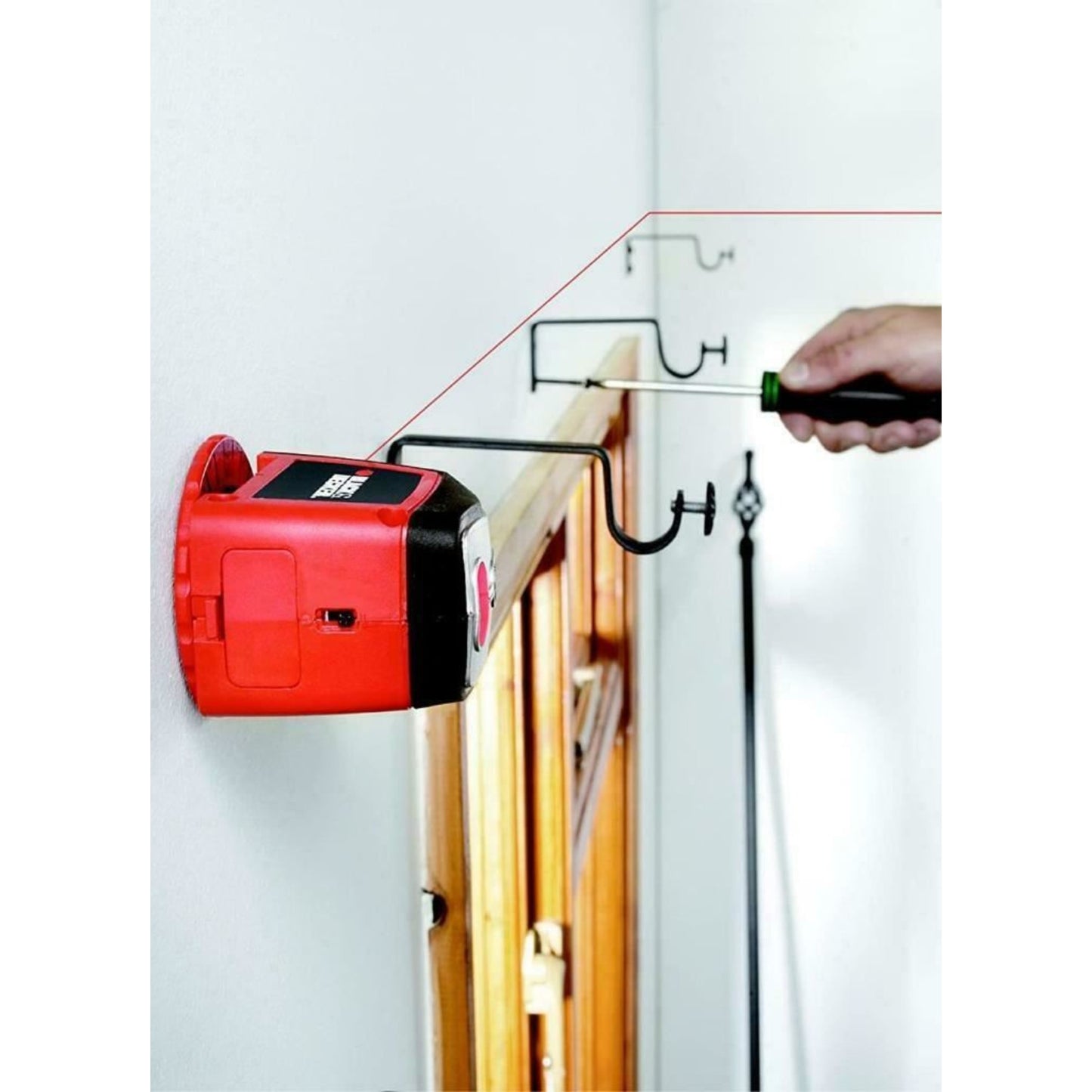 Black & Decker Manual Laser Level Plus Storage Bag 360 Degrees Rotate - BDL120