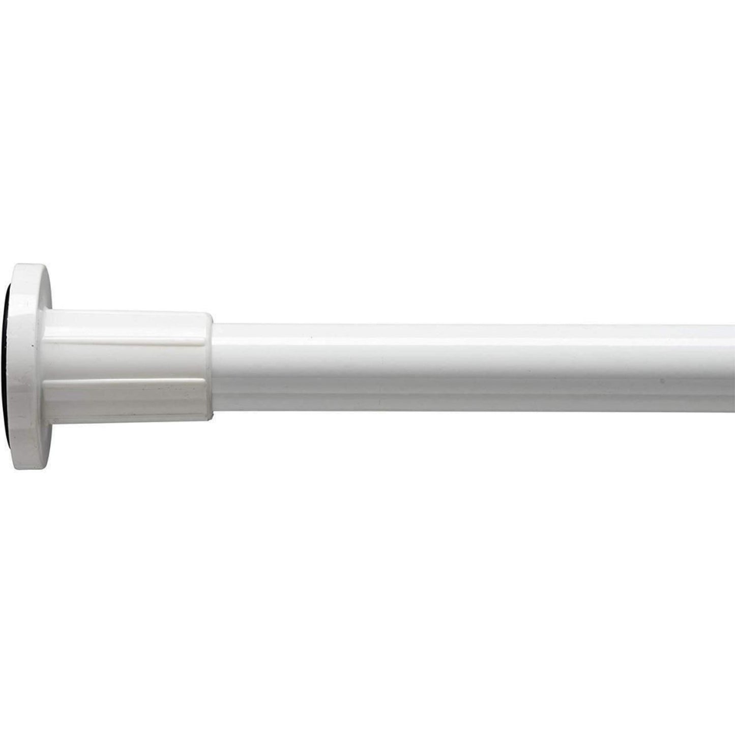 Croydex Telescopic Shower Curtain Rod Extends from 1100mm to 1830mm - White