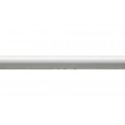 Croydex Telescopic Shower Curtain Rod Extends from 1100mm to 1830mm - White