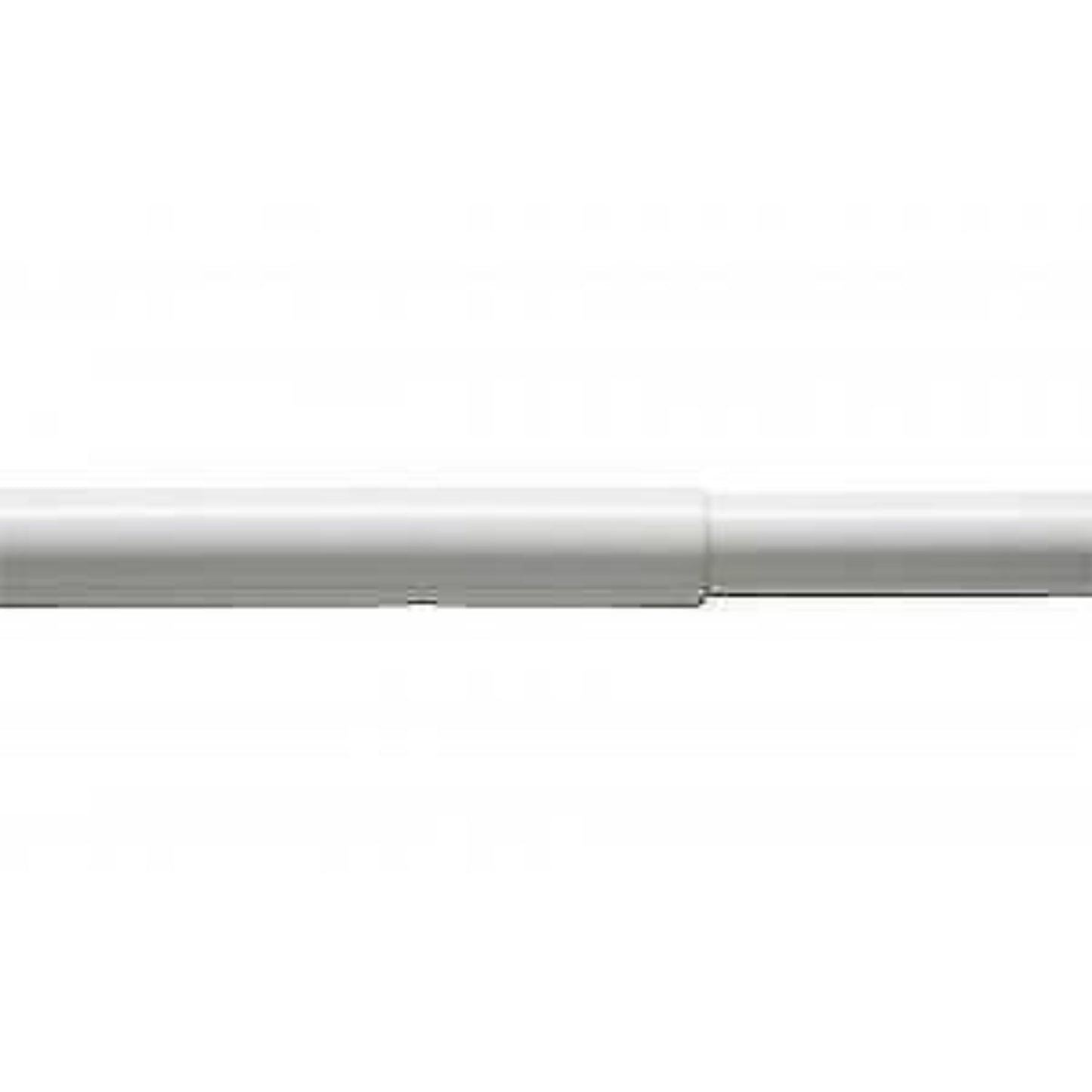 Croydex Telescopic Shower Curtain Rod Extends from 1100mm to 1830mm - White