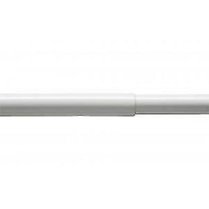Croydex Telescopic Shower Curtain Rod Extends from 1100mm to 1830mm - White