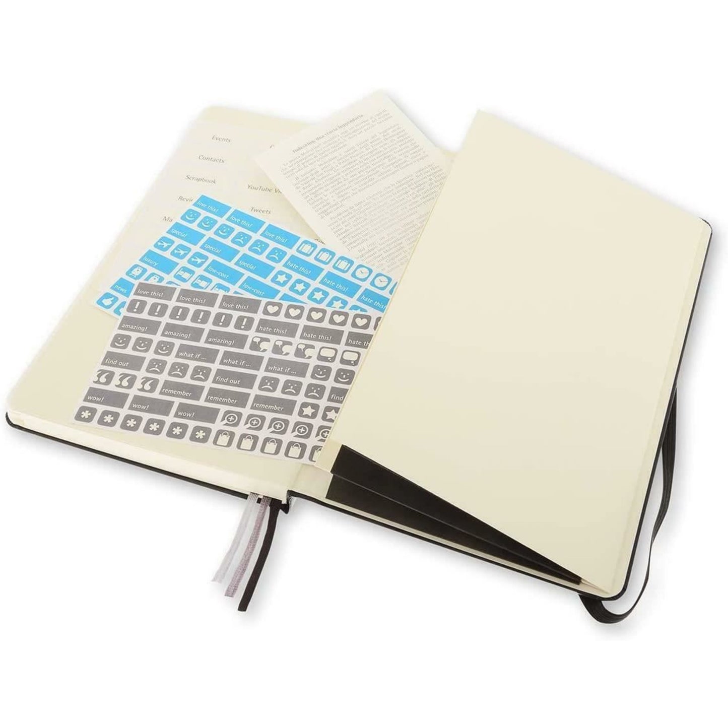 Moleskine Large Traveler's Journal Notebook Notepad Hard Cover 21 x 13 cm