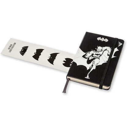 Moleskine Batman Limited Edition Hard Cover Plain Pocket Notebook 14 x 9 x 1.5cm