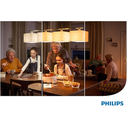 Philips Scene Switch LED E14 Edison Screw Candle Light Bulb 3 Step Dimming 40 W