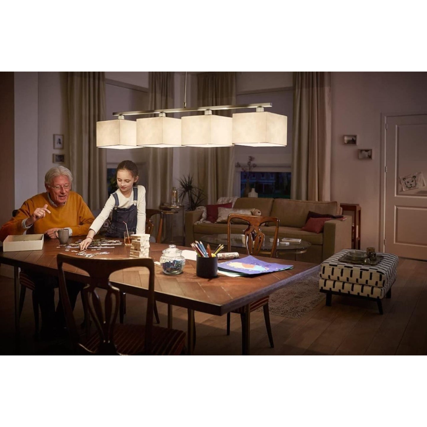 Philips Scene Switch LED E14 Edison Screw Candle Light Bulb 3 Step Dimming 40 W
