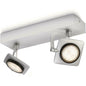Philips myLiving dimmable warm LED Spotlights Eco & Aluminium finish - 5319248P0