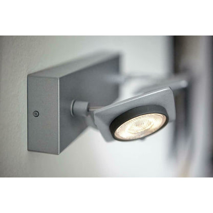 Philips myLiving dimmable warm LED Spotlights Eco & Aluminium finish - 5319248P0