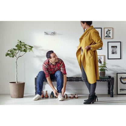 Philips myLiving dimmable warm LED Spotlights Eco & Aluminium finish - 5319248P0