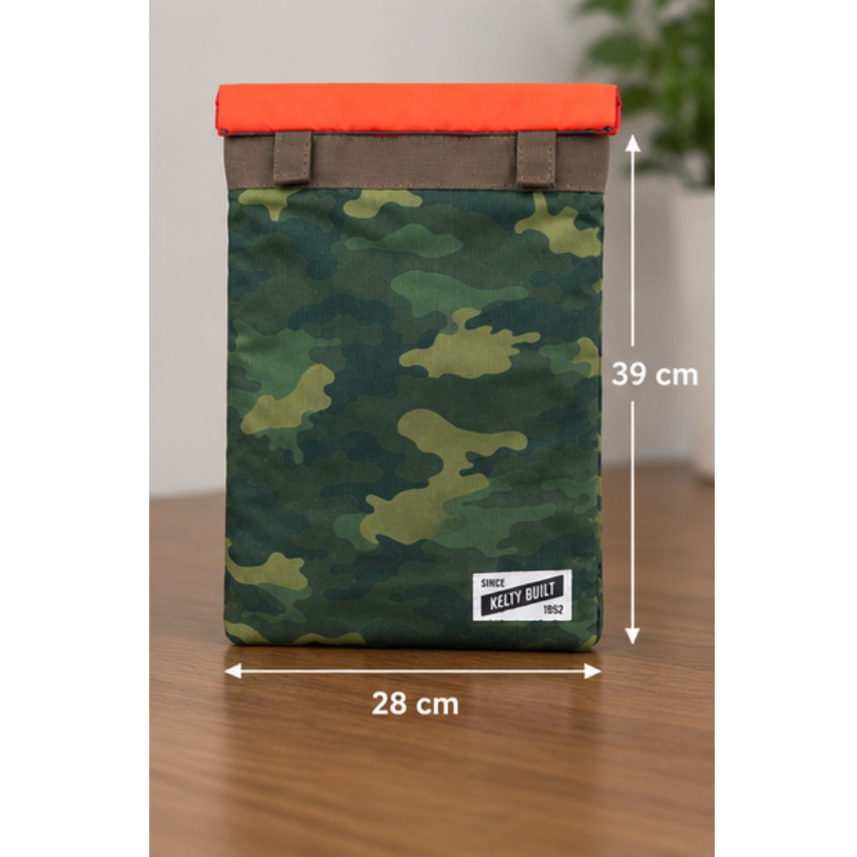 Kelty Stash Pocket for Backpacker Hiking Camping - Green Camo, 7 Litres