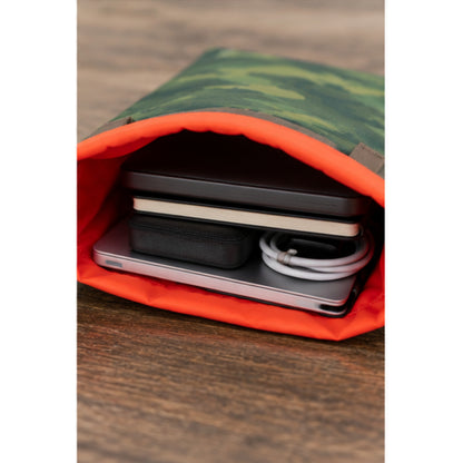 Kelty Stash Pocket for Backpacker Hiking Camping - Green Camo, 7 Litres