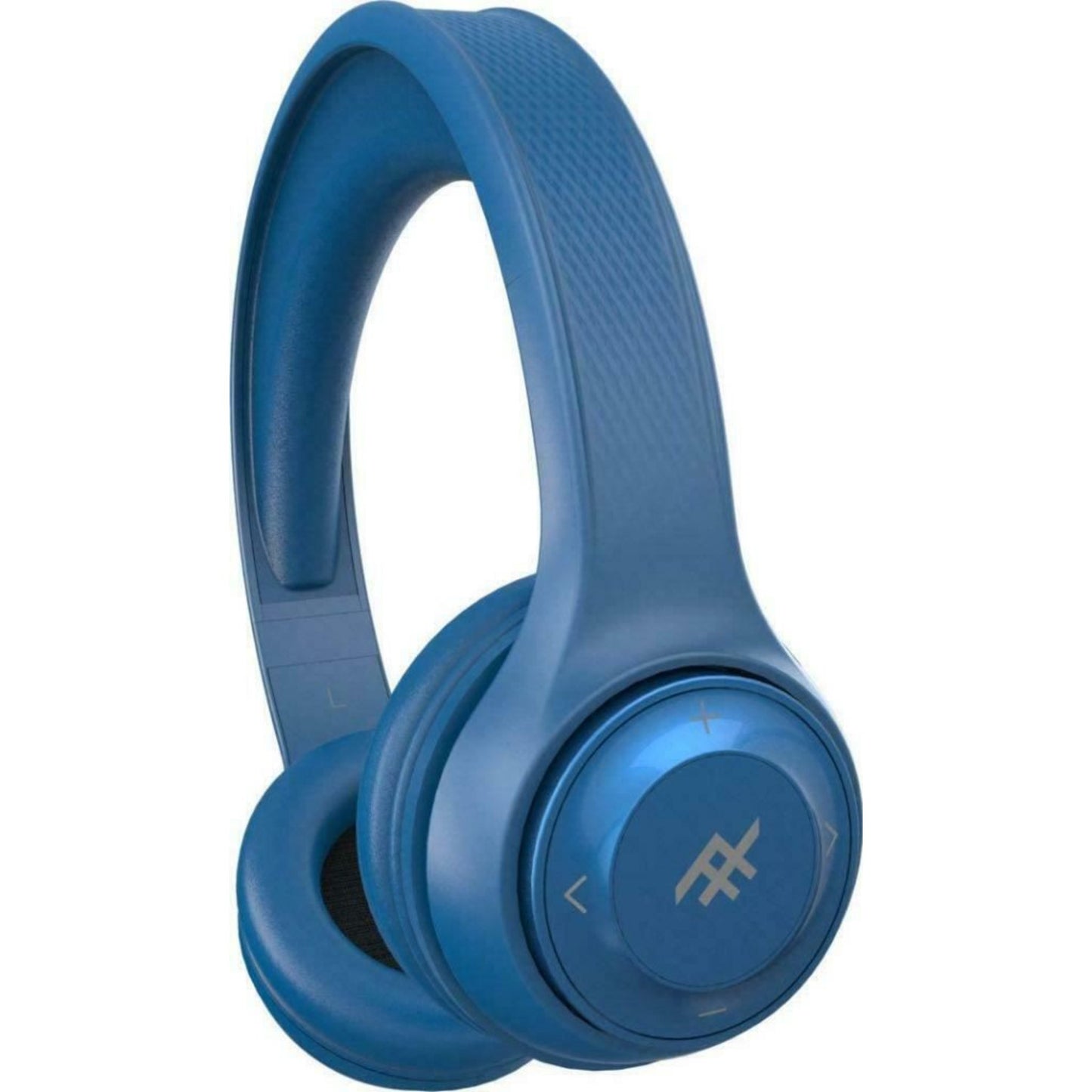 iFrogz Bluetooth Headphones Aurora Noise Isolating On-Ear Controls and Mic Blue
