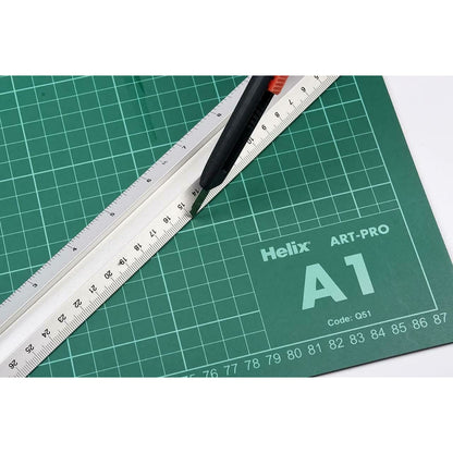 Helix A1 Double Sided Cutting Mat PVC NonSlip Multi layer Self Healing 900x600mm