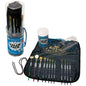 Royal & Langnickel Artist Art Paint Brushes Set of 12 Assorted Soft Grip, Oil, Acrylic, Watercolour