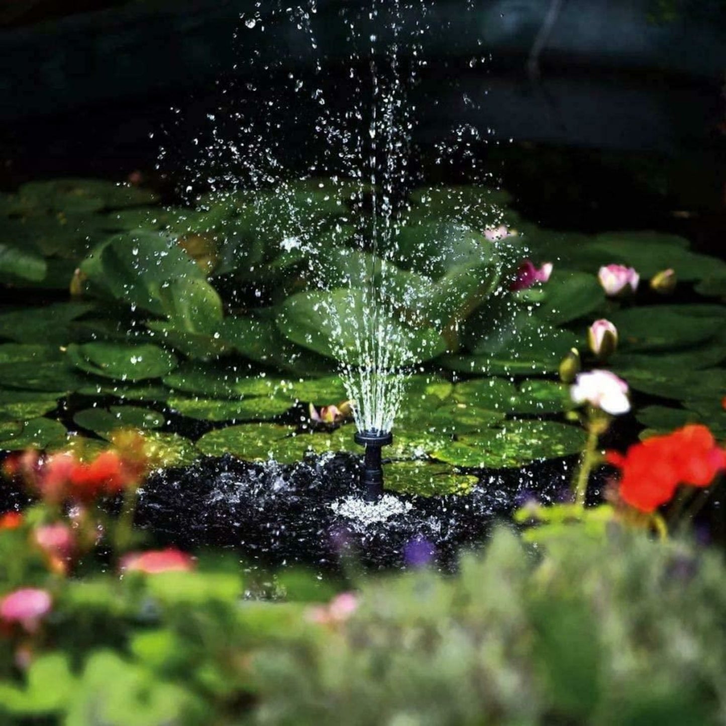 Hozelock LED Light Pond Fountain Pump Attachment for EasyClear Cascade Fountains