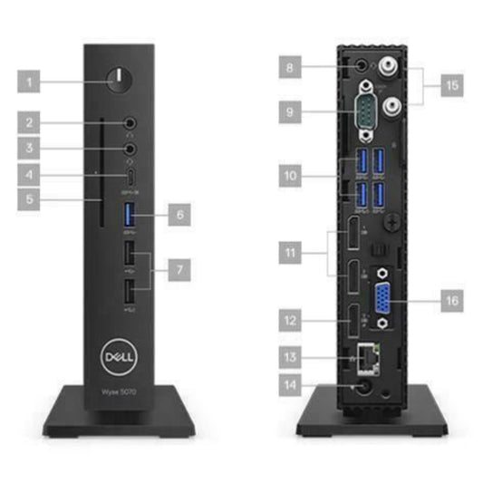 Dell Wyse 5070 Thin Client 8GB RAM 64GB SSD 1000418342795/1
