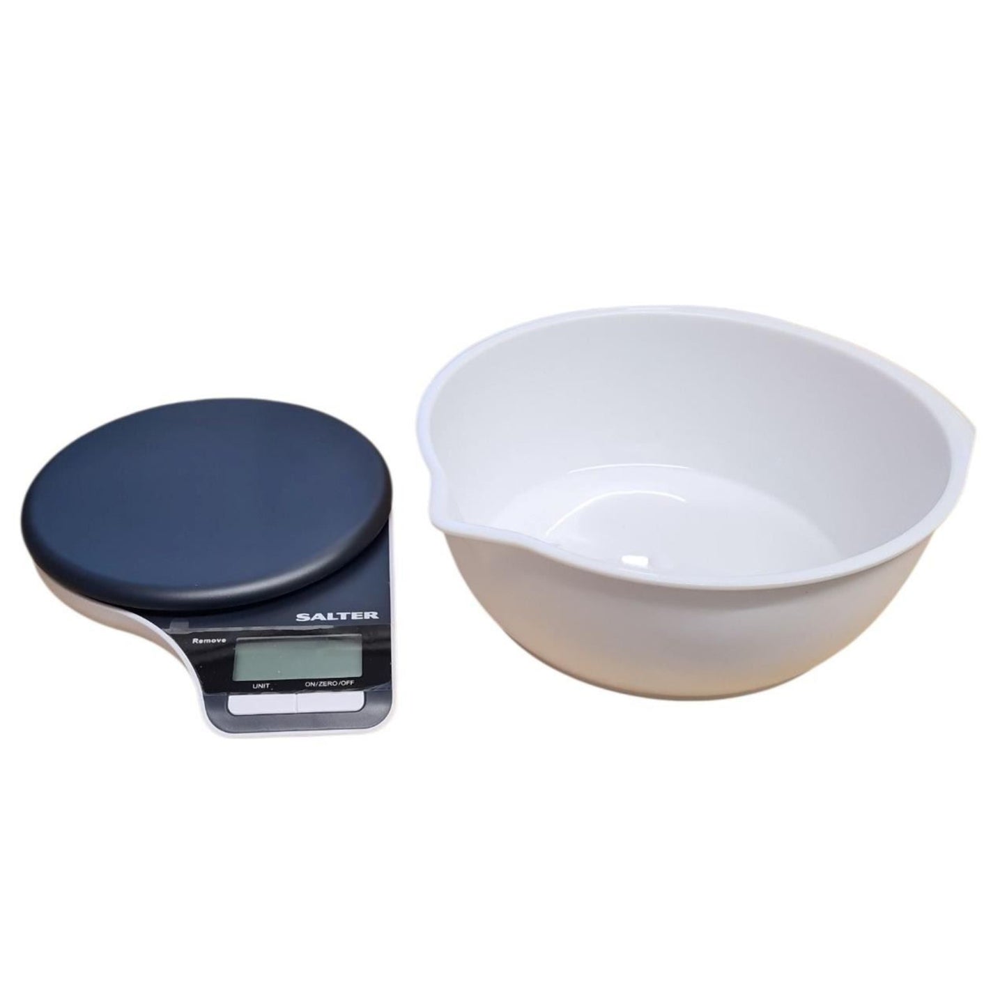 Salter Digital Scale Measuring Jug LCD Display White Jug 1.25 litre 1089 BKWHDR