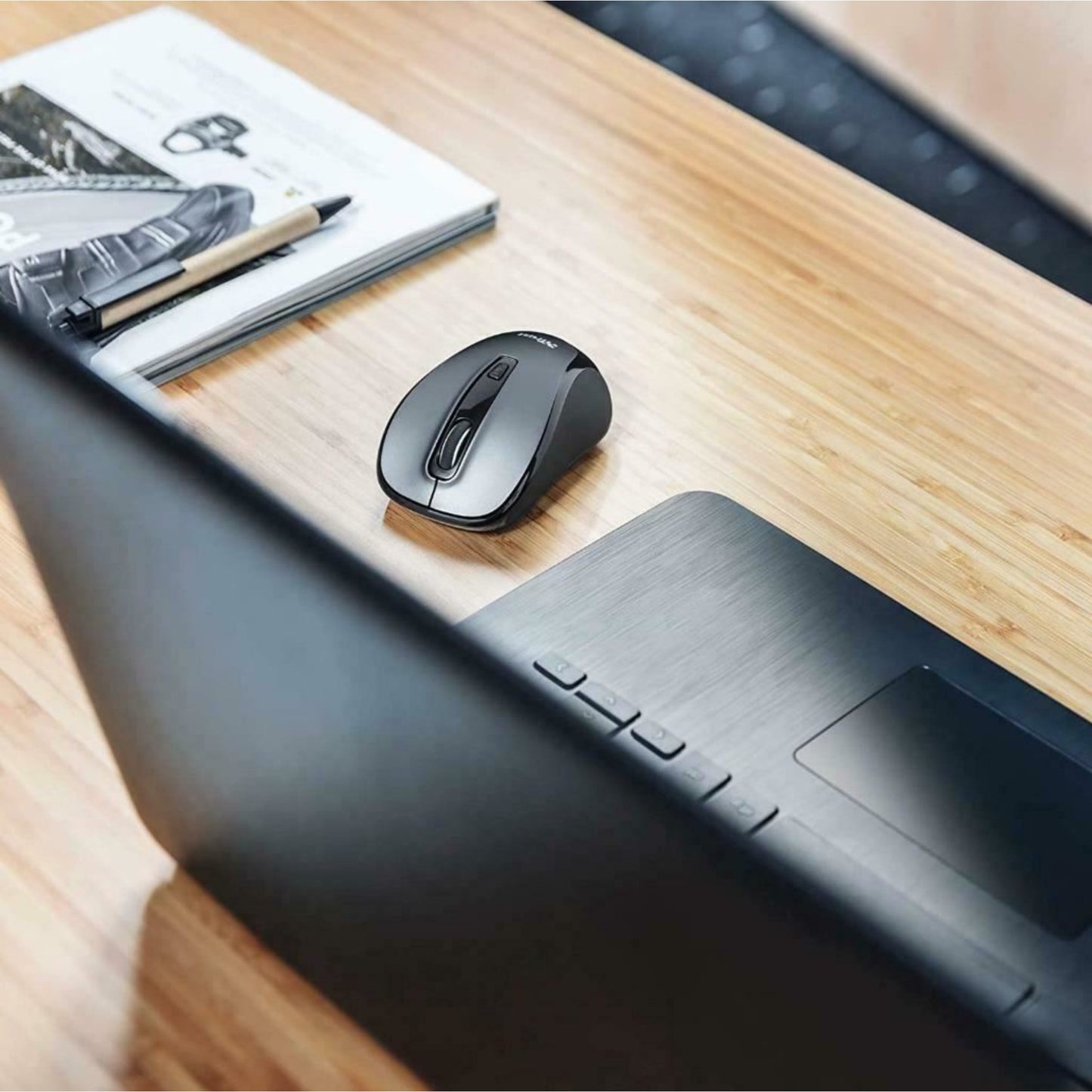 Trust Zelo Optical Wireless USB Silent Mouse Adjustable DPI 1000 - 2400