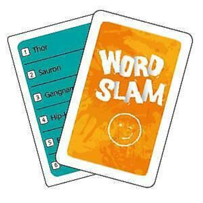 Thames & Kosmos Word Slam Family Fast-Paced Multiplayer Party Game Award Winning
