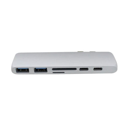 HYPER HyperDrive DUO 7-in-2 USB Type-C Hub MacBook Pro MacBook Air GN28B-SILVER