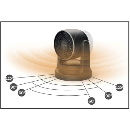 Honeywell TurboForce Power Fan and Heater Hot & Cool Fan Black HHF565BE1