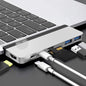 HyperDrive DUO USB-C 7-in-2 Hub Designed for MacBook Pro - Grey - HD28C-GRAY