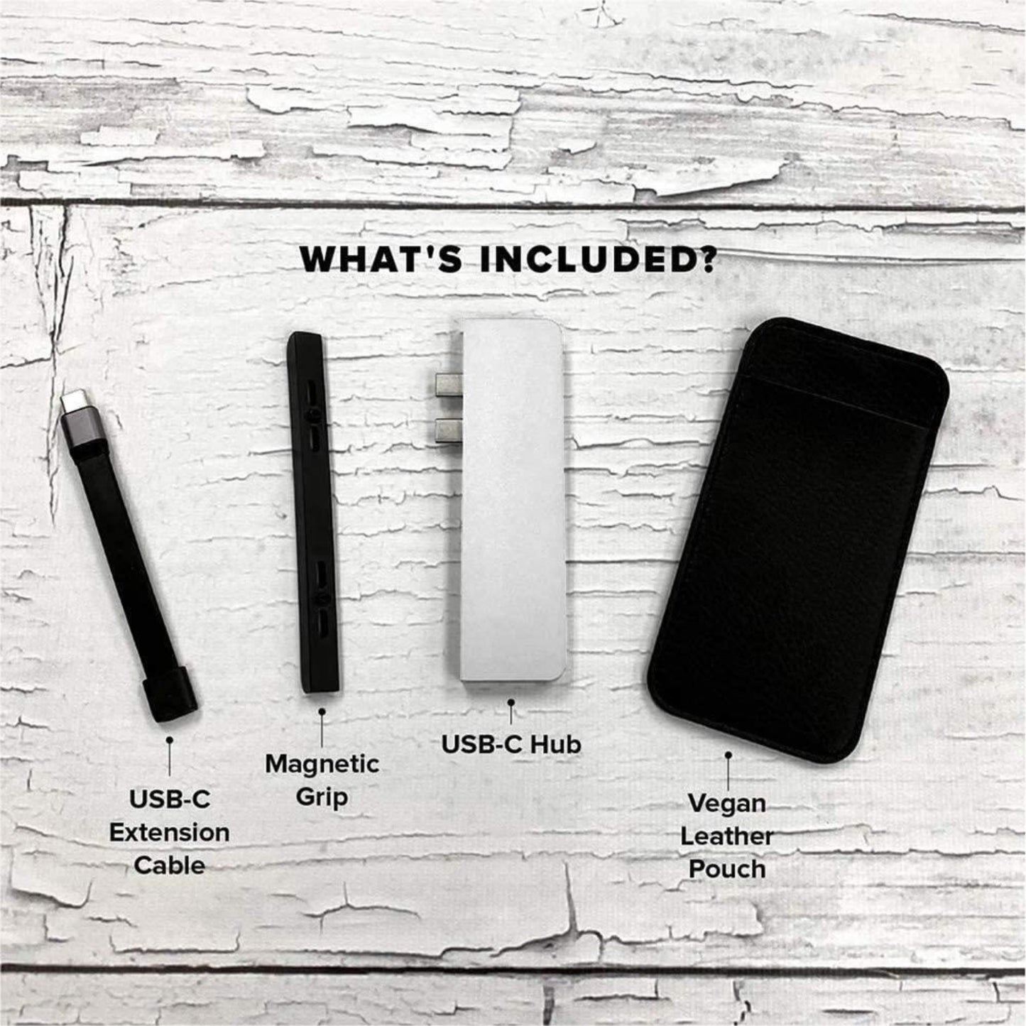 HyperDrive DUO USB-C 7-in-2 Hub Designed for MacBook Pro - Grey - HD28C-GRAY