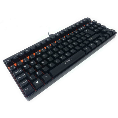 Rapoo Mechanical Gaming Keyboard USB VPRO V500 Linear Yellow Switches UK Layout