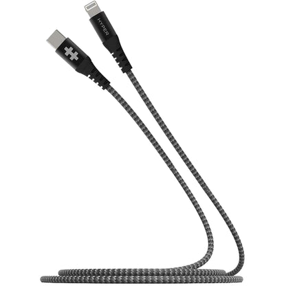 HyperDrive TOUGH 2m/6ft Type-C to Lightning Cable Apple MFi Certified HD-CLB523