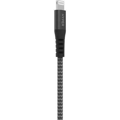 HyperDrive TOUGH 2m/6ft Type-C to Lightning Cable Apple MFi Certified HD-CLB523