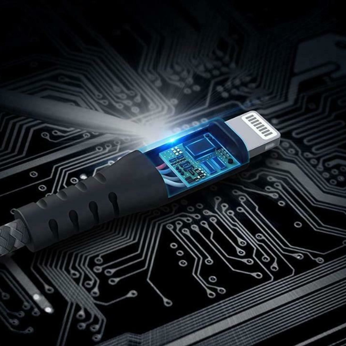 HyperDrive TOUGH 2m/6ft Type-C to Lightning Cable Apple MFi Certified HD-CLB523