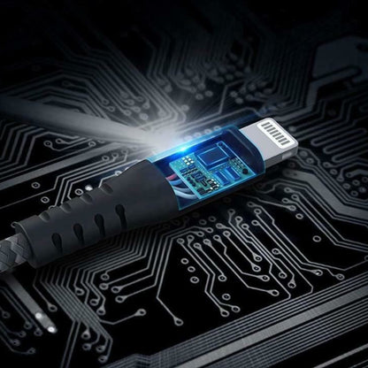 HyperDrive TOUGH 2m/6ft Type-C to Lightning Cable Apple MFi Certified HD-CLB523