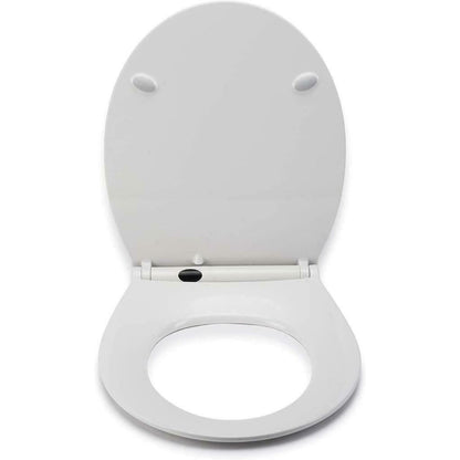 Croydex Sensori Soft Self Closing Smart Toilet Seat Quick Release 40 x 35 x 5cm