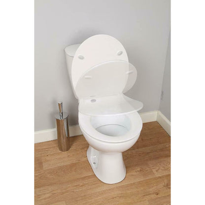 Croydex Sensori Soft Self Closing Smart Toilet Seat Quick Release 40 x 35 x 5cm