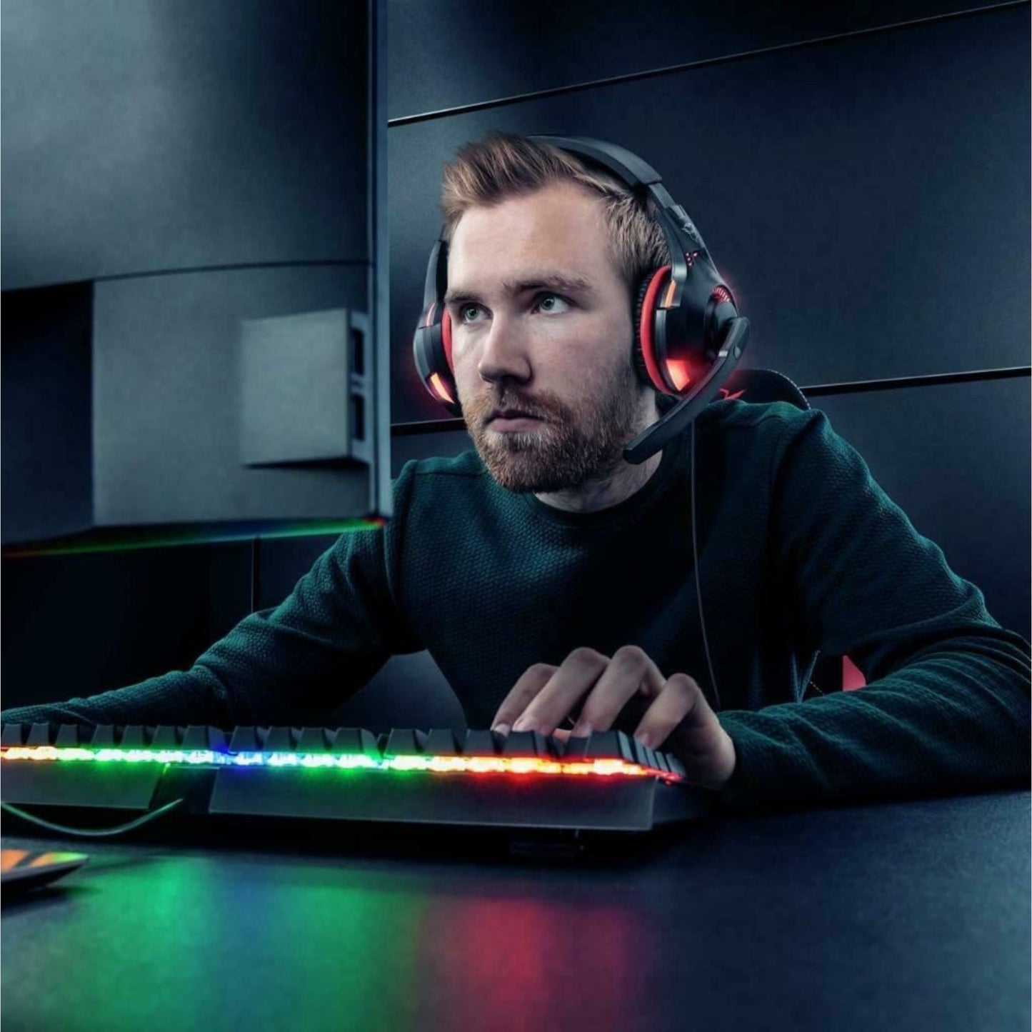 Trust GXT 407 Ravu Illuminated LED Gaming Headset - 23372