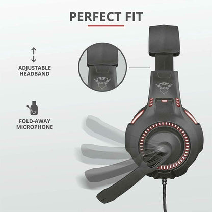 Trust GXT 407 Ravu Illuminated LED Gaming Headset - 23372