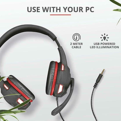 Trust GXT 407 Ravu Illuminated LED Gaming Headset - 23372
