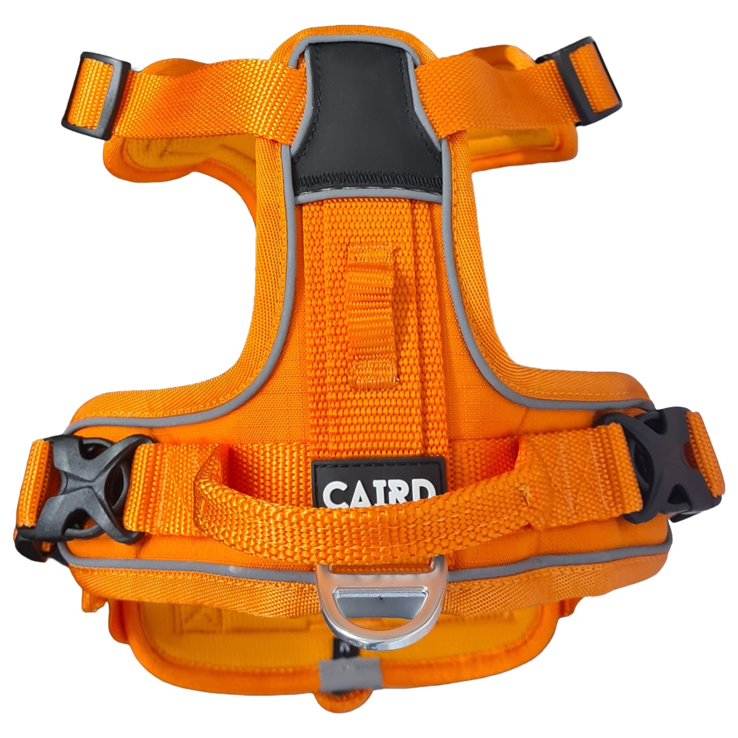 CAIRD Advance Dog Harness Ergonomic Y-Shape No Pull Reflective with Handle Orange