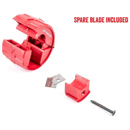 Rothenberger Plasticut Pro 15-22mm Plastic Pipe Cutter Rotary Cutter for Plastic