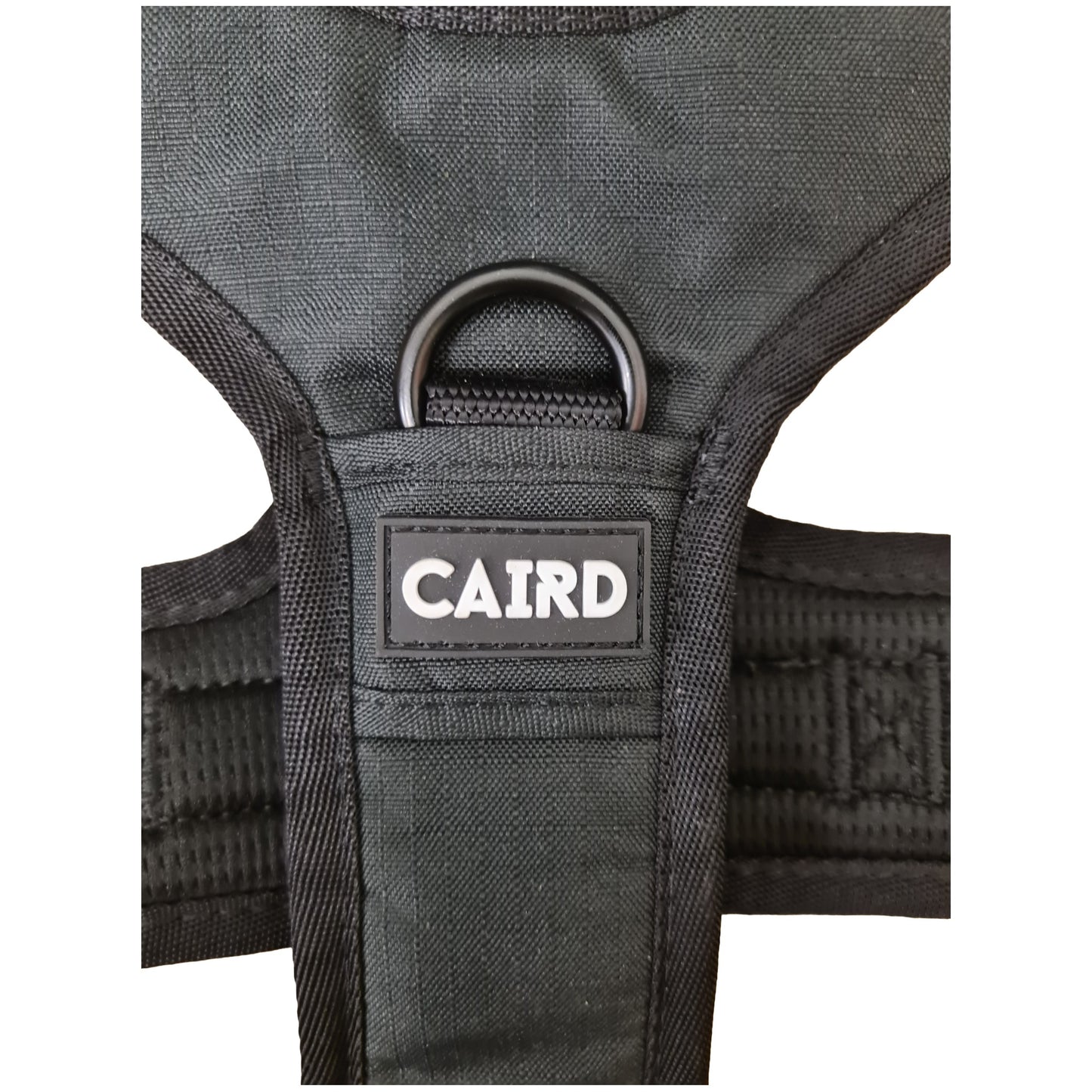 CAIRD Advance Dog Harness Ergonomic Y-Shape No Pull Reflective with Handle Black
