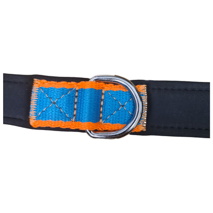 CAIRD Double Ended Dog Training Lead 2m Adjustable Multi-Point Control (Orange & Blue)