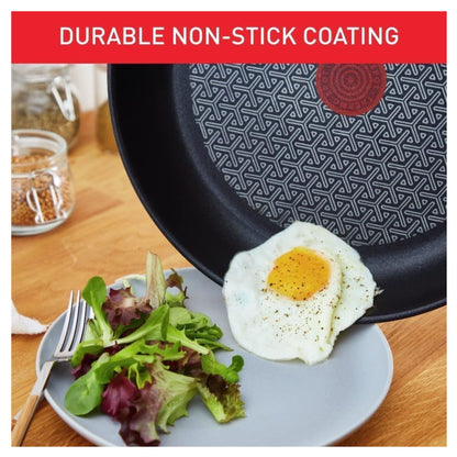 TEFAL 20cm Ceramic Control Induction Frying Pan Stainless Steel Base Non Stick
