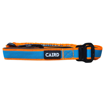 CAIRD Bungee Hands Free Dog Lead Adjustable Waist Belt Aluminium Locking Carabiner