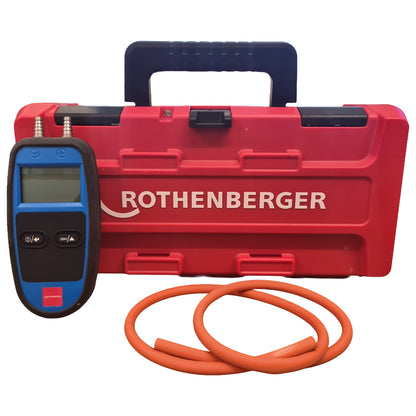 Rothenberger 3200 Differential Pressure Meter for HVAC, Gas & Industrial Testing