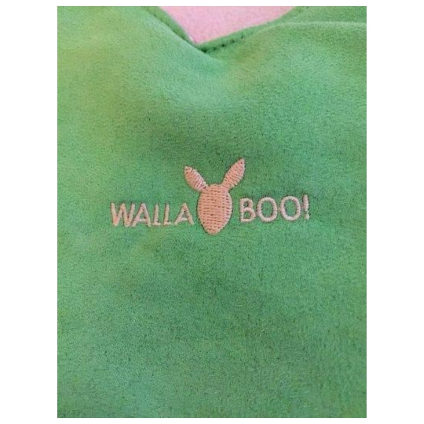 Wallaboo Baby Blanket Nore Faux Suede Warm Soft Shearling Inner 0-12 Months Lime Green