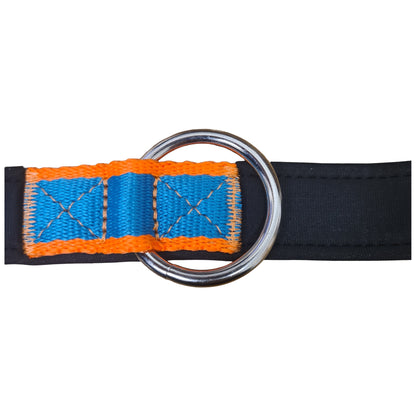 CAIRD Double Ended Dog Training Lead 2m Adjustable Multi-Point Control (Orange & Blue)