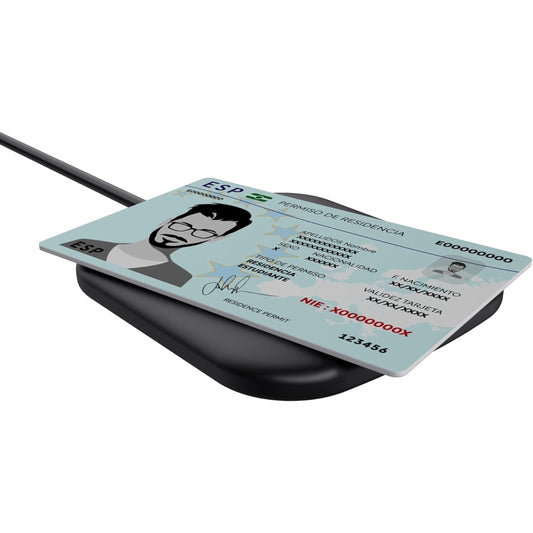 Trust Ceto Smart Card Reader ID Card Reader USB DNI 3.0 Card Types ISO 14443