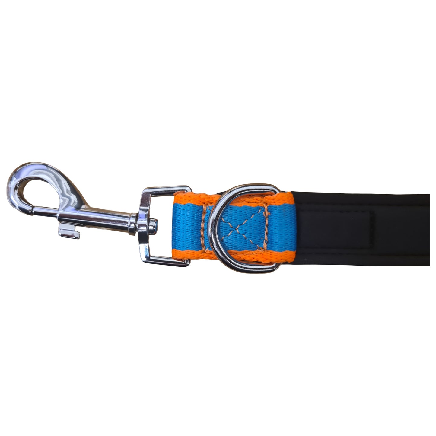 CAIRD Double Ended Dog Training Lead 2m Adjustable Multi-Point Control (Orange & Blue)