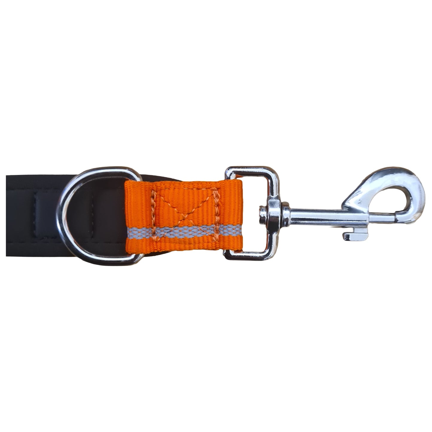 CAIRD Double Ended Dog Training Lead 2m Adjustable Multi-Point Control Reflective (Orange)