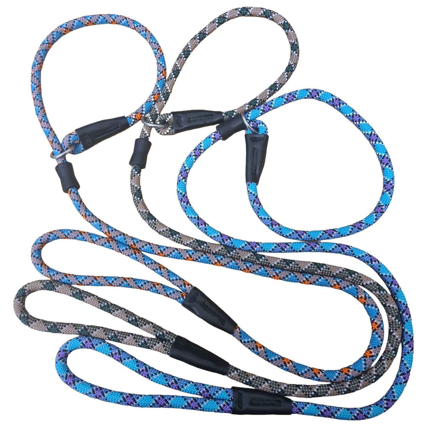 CAIRD Dog Heel Training Slip Lead 1.2m Reflective Climbing Rope Leash