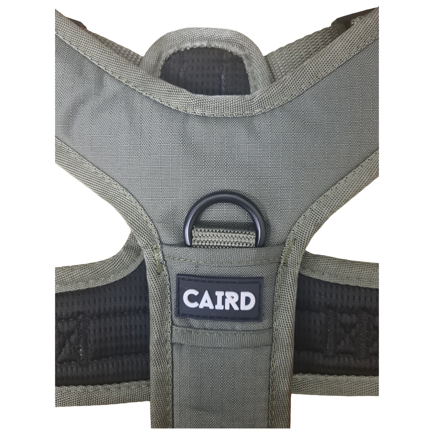 CAIRD Advance Dog Harness Ergonomic Y-Shape No Pull Reflective with Handle Khaki